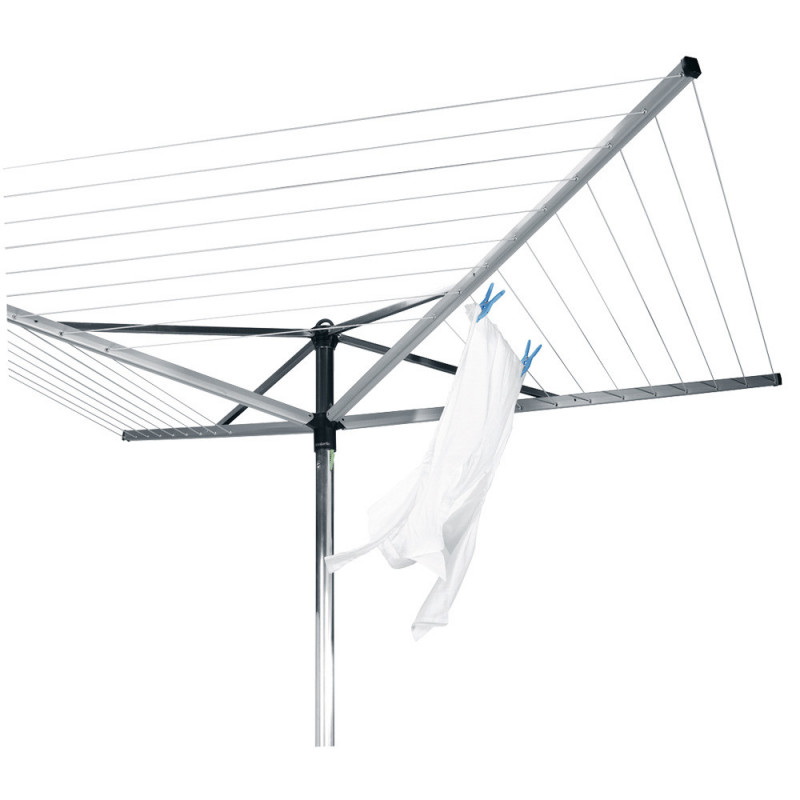 Brabantia TopSpinner Outdoor Space 1003461, 50 m, Μεταλλική ακίδα εκσκαφής, Ανθεκτικό στη διάβρωση, Inox