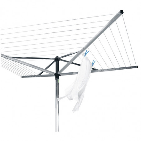 Brabantia TopSpinner Outdoor Space 1003461, 50 m, Μεταλλική ακίδα εκσκαφής, Ανθεκτικό στη διάβρωση, Inox
