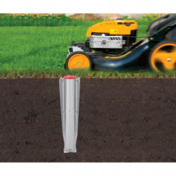 Brabantia TopSpinner Outdoor Space 1003461, 50 m, Μεταλλική ακίδα εκσκαφής, Ανθεκτικό στη διάβρωση, Inox