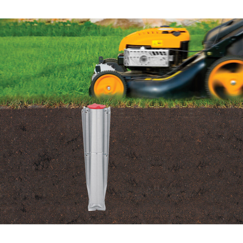 Brabantia TopSpinner Outdoor Space 1003461, 50 m, Μεταλλική ακίδα εκσκαφής, Ανθεκτικό στη διάβρωση, Inox