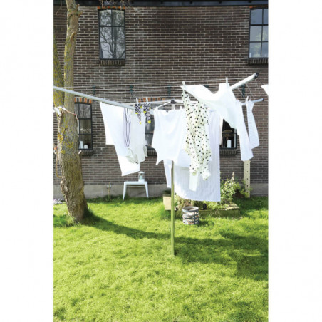 Brabantia TopSpinner Outdoor Space 1003461, 50 m, Μεταλλική ακίδα εκσκαφής, Ανθεκτικό στη διάβρωση, Inox