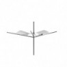 Brabantia Lift-O-Matic outdoor space 1003464, 50 m, Ρυθμιζόμενο ύψος, Μεταλλικό καρφί, Ανθεκτικό στη διάβρωση, Μαύρο