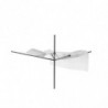 Brabantia Lift-O-Matic outdoor space 1003464, 50 m, Ρυθμιζόμενο ύψος, Μεταλλικό καρφί, Ανθεκτικό στη διάβρωση, Μαύρο