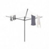 Brabantia Lift-O-Matic outdoor space 1003464, 50 m, Ρυθμιζόμενο ύψος, Μεταλλικό καρφί, Ανθεκτικό στη διάβρωση, Μαύρο