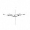 Brabantia Lift-O-Matic outdoor space 1003467, 50 m, Ρυθμιζόμενο ύψος, Μεταλλική ακίδα εκσκαφής, Θήκη, Τσάντα με κλιπς, Ανθεκτικό στη διάβρωση, Μαύρο