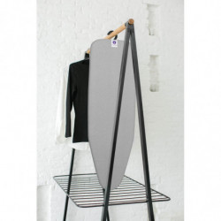Τραπέζι σιδερώματος Brabantia S 1003469, 95x30 cm, Compact, Γάντζος για κρέμασμα, Μεταλλικό