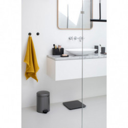 Σετ 2 κρεμάστρων Brabantia ReNew 1003485, Περιλαμβάνεται σετ τοποθέτησης, Μέχρι 2 kg, Σκούρο γκρι