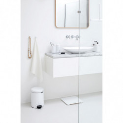 Σετ 2 κρεμάστρων Brabantia ReNew 1003486, Περιλαμβάνεται σετ τοποθέτησης, Μέχρι 2 kg, Λευκό