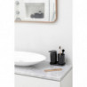 Σετ αξεσουάρ μπάνιου Brabantia ReNew 1003491, 3 τεμάχια, 250 ml, ανθεκτικό στη διάβρωση, σκούρο γκρι