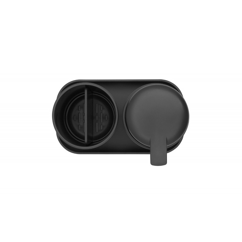 Σετ αξεσουάρ μπάνιου Brabantia ReNew 1003491, 3 τεμάχια, 250 ml, ανθεκτικό στη διάβρωση, σκούρο γκρι