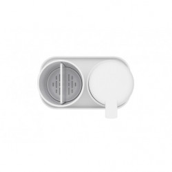 Σετ αξεσουάρ μπάνιου Brabantia ReNew 1003492, 3 τεμάχια, 250 ml, ανθεκτικό στη διάβρωση, λευκό
