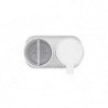 Σετ αξεσουάρ μπάνιου Brabantia ReNew 1003492, 3 τεμάχια, 250 ml, ανθεκτικό στη διάβρωση, λευκό