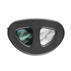 Καλάθι πλυσίματος Brabantia Selector 1003787, 55 l, 2 διαμερίσματα, οπές εξαερισμού, πλήρωση χωρίς άνοιγμα, Λευκό