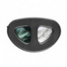 Καλάθι πλυσίματος Brabantia Selector 1003787, 55 l, 2 διαμερίσματα, οπές εξαερισμού, πλήρωση χωρίς άνοιγμα, Λευκό