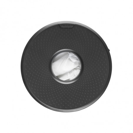 Brabantia 1004179 Καλάθι πλυντηρίου, 60 L, πλαστικό καπάκι, πλήρωση χωρίς άνοιγμα, οπές εξαερισμού, λευκό