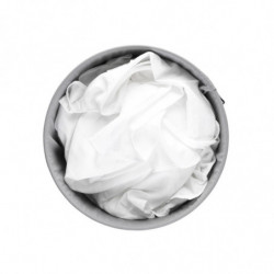 Brabantia 1004179 Καλάθι πλυντηρίου, 60 L, πλαστικό καπάκι, πλήρωση χωρίς άνοιγμα, οπές εξαερισμού, λευκό