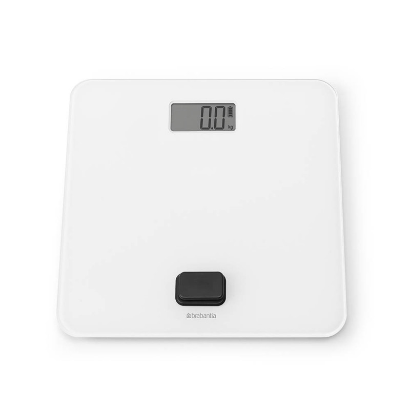 Brabantia ReNew 1004189, Λειτουργία χωρίς μπαταρία, Μέχρι 150 κιλά, Οθόνη LCD, Λευκό