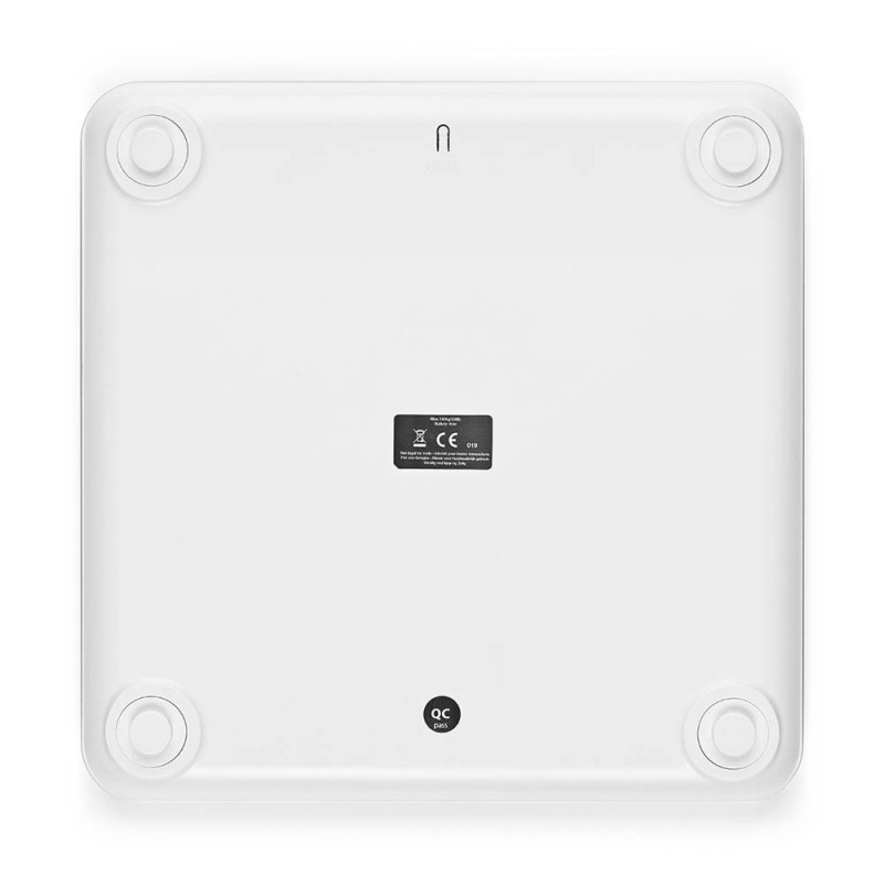Brabantia ReNew 1004189, Λειτουργία χωρίς μπαταρία, Μέχρι 150 κιλά, Οθόνη LCD, Λευκό