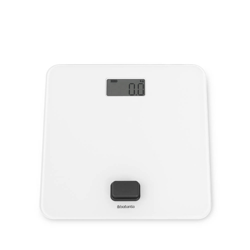 Brabantia ReNew 1004189, Λειτουργία χωρίς μπαταρία, Μέχρι 150 κιλά, Οθόνη LCD, Λευκό