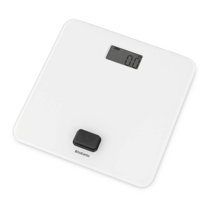 Brabantia ReNew 1004189, Λειτουργία χωρίς μπαταρία, Μέχρι 150 κιλά, Οθόνη LCD, Λευκό