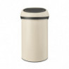 Brabantia Touch Bin 1005510, 60 l, Ομαλό και αθόρυβο άνοιγμα, Μπεζ