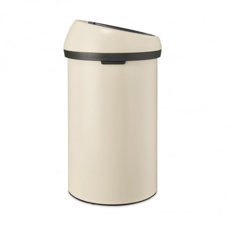Brabantia Touch Bin 1005510, 60 l, Ομαλό και αθόρυβο άνοιγμα, Μπεζ