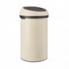 Brabantia Touch Bin 1005510, 60 l, Ομαλό και αθόρυβο άνοιγμα, Μπεζ