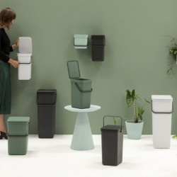 Кош за смет за разделно събиране Brabantia Sort&Go 16L, Jade Green