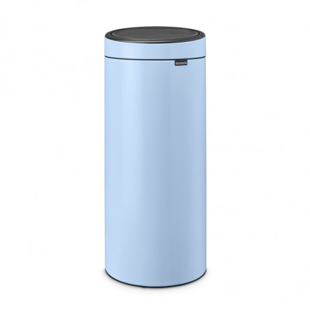 Κάδος Brabantia Touch Bin New 1005545, 30 l, αθόρυβο και ομαλό κλείσιμο, μπλε