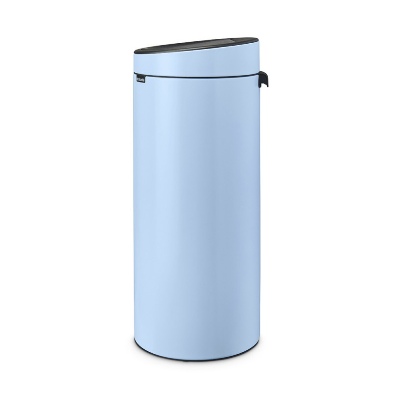 Κάδος Brabantia Touch Bin New 1005545, 30 l, αθόρυβο και ομαλό κλείσιμο, μπλε