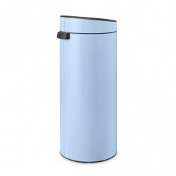 Κάδος Brabantia Touch Bin New 1005545, 30 l, αθόρυβο και ομαλό κλείσιμο, μπλε