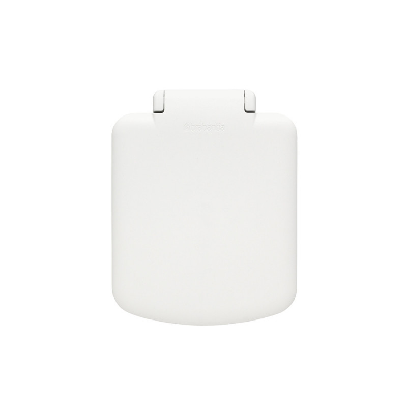 Κάδος απορριμμάτων με πεντάλ Brabantia StepUp 1005556, 40 L, Οικολογικά υλικά, Μεγάλο άνοιγμα, Ανοιχτό γκρι