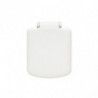 Κάδος απορριμμάτων με πεντάλ Brabantia StepUp 1005556, 40 L, Οικολογικά υλικά, Μεγάλο άνοιγμα, Ανοιχτό γκρι