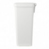 Κάδος απορριμμάτων με πεντάλ Brabantia StepUp 1005556, 40 L, Οικολογικά υλικά, Μεγάλο άνοιγμα, Ανοιχτό γκρι