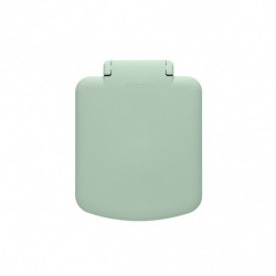 Κάδος απορριμμάτων με πεντάλ Brabantia StepUp 1005558, 40 L, Οικολογικά υλικά, Μεγάλο άνοιγμα, Ανοιχτό πράσινο