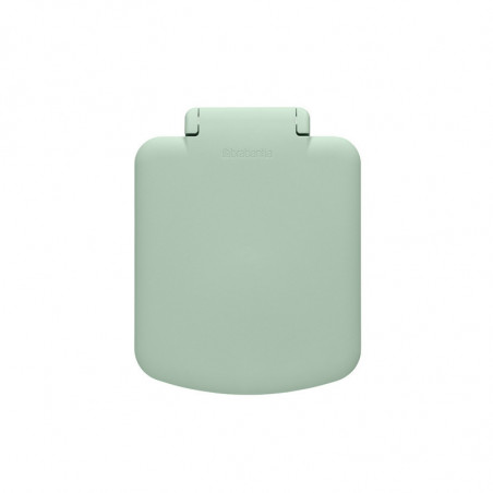 Κάδος απορριμμάτων με πεντάλ Brabantia StepUp 1005558, 40 L, Οικολογικά υλικά, Μεγάλο άνοιγμα, Ανοιχτό πράσινο
