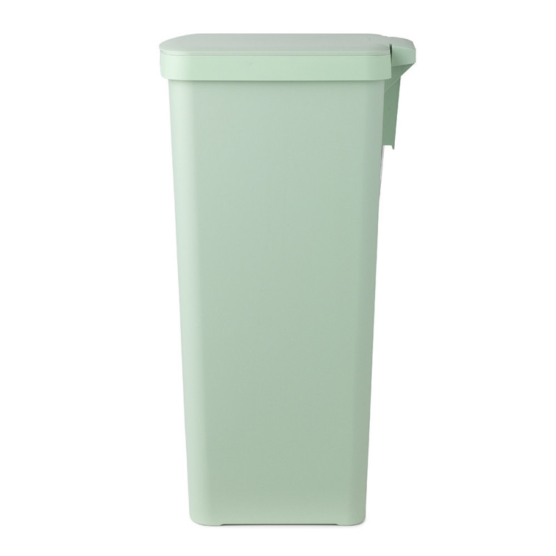 Κάδος απορριμμάτων με πεντάλ Brabantia StepUp 1005558, 40 L, Οικολογικά υλικά, Μεγάλο άνοιγμα, Ανοιχτό πράσινο