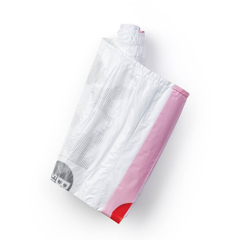 Brabantia PerfectFit σακούλες κάδων απορριμμάτων 1005562, μέγεθος B, 5 l, 10 τεμάχια, λευκό
