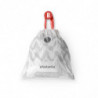 Brabantia PerfectFit σακούλες κάδων απορριμμάτων 1005562, μέγεθος B, 5 l, 10 τεμάχια, λευκό