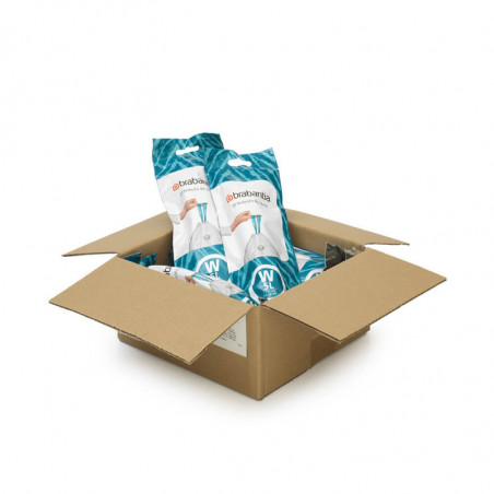Σακούλα απορριμμάτων Brabantia PerfectFit NewIcon N 1005580, μέγεθος W, 5 l, 200 τεμάχια, λευκό