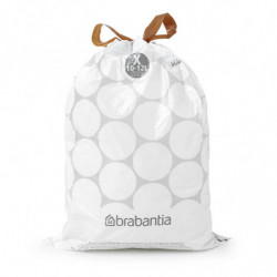 Σακούλα απορριμμάτων Brabantia PerfectFit NewIcon/Bo 1005581, Μέγεθος X, 10-12 l, 10 τεμάχια, Λευκό