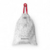 Σακούλες απορριμμάτων Brabantia PerfectFit NewIcon 1005584, μέγεθος Y, 20 l, 10 τεμάχια, λευκό