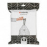 Σακούλες απορριμμάτων Brabantia PerfectFit Bo 1005594, μέγεθος M, 60 l, 40 τεμάχια, λευκό