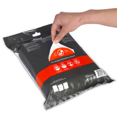 Σακούλες απορριμμάτων Brabantia PerfectFit Bo 1005594, μέγεθος M, 60 l, 40 τεμάχια, λευκό