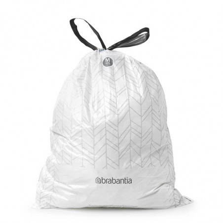 Σακούλες απορριμμάτων Brabantia PerfectFit Bo 1005594, μέγεθος M, 60 l, 40 τεμάχια, λευκό