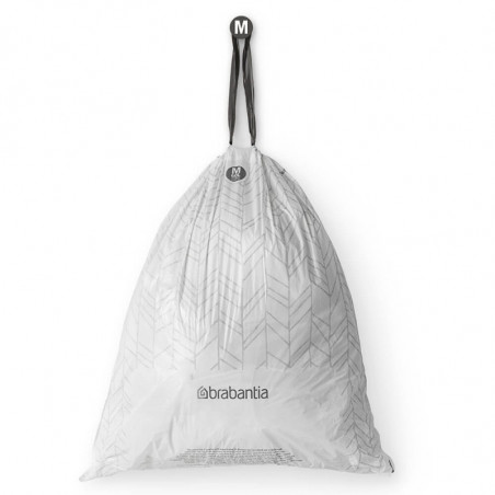Σακούλες απορριμμάτων Brabantia PerfectFit Bo 1005594, μέγεθος M, 60 l, 40 τεμάχια, λευκό