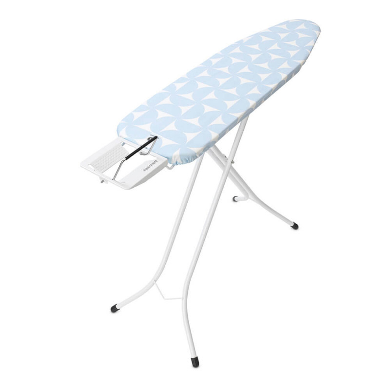 Τραπέζι σιδερώματος Brabantia A 1005615, 110x30 cm, 7 θέσεις ρύθμισης, Βάση για σίδερο, γαλάζιο χρώμα