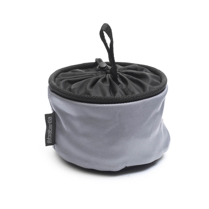 Τσάντα για κλιπ ρούχων Brabantia Compact 1005642, Μέχρι 150 κλιπ, Αδιάβροχο, Γκρι