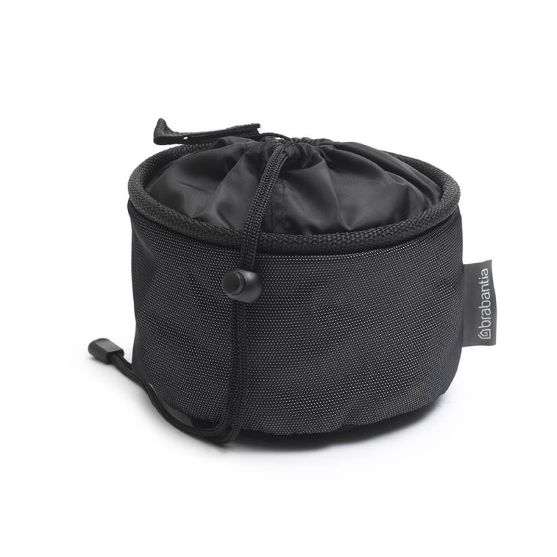 Τσάντα για κλιπ ρούχων Brabantia Compact 1005643, Μέχρι 150 κλιπ, Αδιάβροχο, Μαύρο