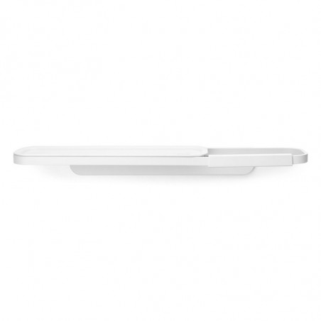 Βάση χαρτιού τουαλέτας με ράφι Brabantia MindSet 1005668, Εύκολη εγκατάσταση, Ορυκτή επίστρωση, Λευκό